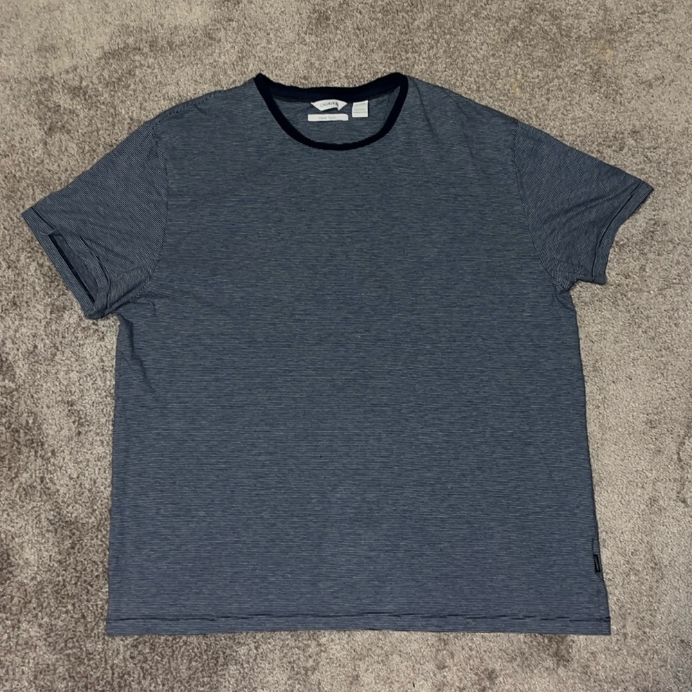 Vintage Calvin Klein stripe t-shirt